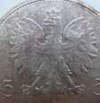 Polska 5 Złotych 1930 Sztandar