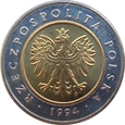 Polska 5 Złotych 1994