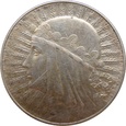 Polska 5 Złotych 1934 Głowa Kobiety