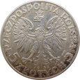 Polska 5 Złotych 1934 Głowa Kobiety