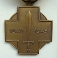 Belgia - Medal Weteranów Wojny 1940 - 1945