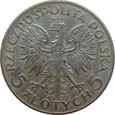 Polska 5 Złotych 1933 Głowa Kobiety