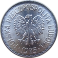 Polska / PRL - 1 Złoty 1975 b.z 