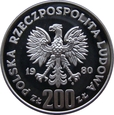 Polska / PRL - 200 Złotych  Lake Placid 1980 - znicz