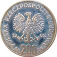 Polska / PRL  200 Złotych  MŚ Hiszpania 1982 próba