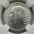 Polska 2 Złote Kobieta 1933 NGC - MS64+
