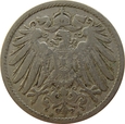 Niemcy 10 Pfennig 1899 J