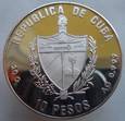 Kuba 10 Pesos 1989 Odkrycie Ameryki
