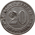 Niemcy 20 Pfennig 1892 A