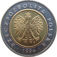 Polska 5 Złotych 1994