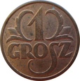 Polska 1 Grosz 1938