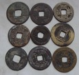 Azja - zestaw starych monet