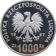 Polska / PRL 1000 złotych XV ZIO 1987 próba
