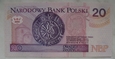 Polska 20 złotych 1994 seria FX