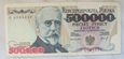 Polska 500 000 Złotych 1993 seria D