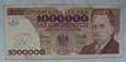 Polska 1 000 000 Złotych 1991 seria F