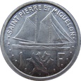Archipelag Saint Pierre and Miquelon 1 Frank 1948