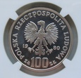 Polska / PRL 100 Złotych GŁUSZCE 1980 próba NGC PF66