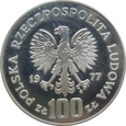 Polska / PRL 100 złotych Żubr 1977 próba