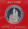 Polska / PRL 100 Złotych Kościół Mariacki 1981 próba