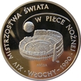 Polska / PRL - 1000 Złotych  MŚ Włochy 1988 próba