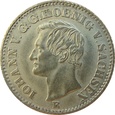 Niemcy Saksonia 2 Neugroschen = 20 Pfennige 1873