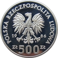 Polska / PRL 500 złotych MŚ Meksyk 1986