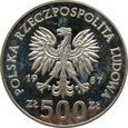 Polska / PRL - 500 Złotych XV ZIO 1987
