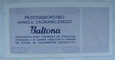 Polska - Baltona 1 Cent 1973