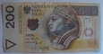 Polska 200 Złotych 1994 seria YC