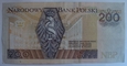 Polska 200 Złotych 1994 seria YC