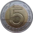 Polska 5 Złotych 1994