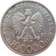 Polska 100 000 złotych 1990 Solidarność typ C