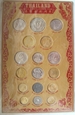Tajlandia - zestaw 17 monet w etui 1937-1995 (g-5D)