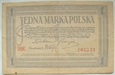 Polska 1 Marka Polska 1919 seria IBE