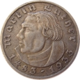 Niemcy 2 Reichsmark  1933 F Luther