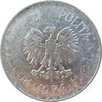 Polska / PRL 1 Złoty 1974 - destrukt