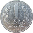 Polska / PRL 1 Złoty 1974 - destrukt