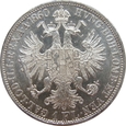 Austria 1 Floren 1860 A