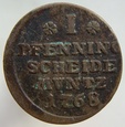 Niemcy 1 Pfenning 1768 IAP Braunschweig - Lüneburg