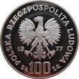 Polska / PRL 100 Złotych Żubr 1977 próba