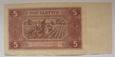 Polska 5 Złotych 1948 seria BR