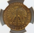 Polska / PRL  2 Złote 1976 NGC MS64