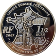 Francja 1 1/2 Euro Pont - Neuf 2007 (G-05D)