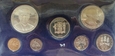 Jamajka - set 7 monet 1971 PROOF w etui