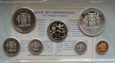 Jamajka - set 7 monet 1971 PROOF w etui