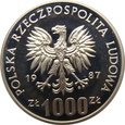 Polska / PRL 1000 złotych XV ZIO 1987 próba