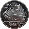 Polska / PRL 100 złotych Dar Pomorza 1980 próba