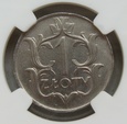 Polska 1 Złoty 1929 NGC AU 55