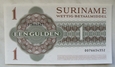 Surinam 1 Gulden 1986  - UNC